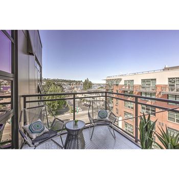Private balcony*